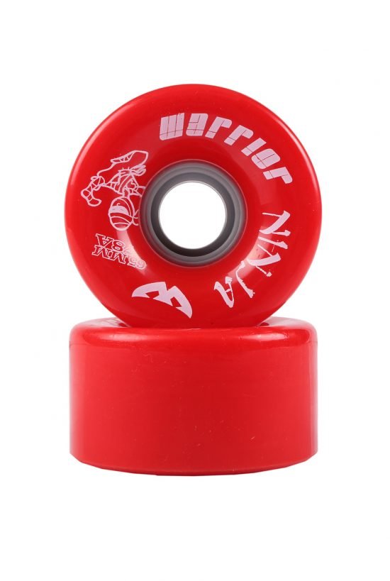 Warrior Ninja Red Skate Wheels