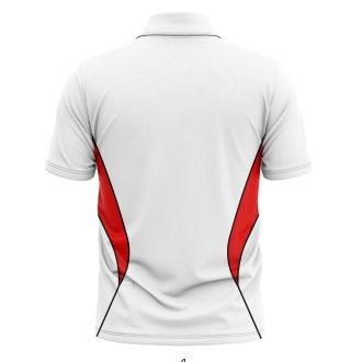 White Cricket Team Uniform for Men's | Custom Add Name Number & Team Logo