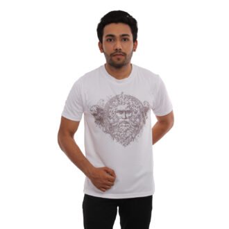 Casual Tshirt Design Printed White