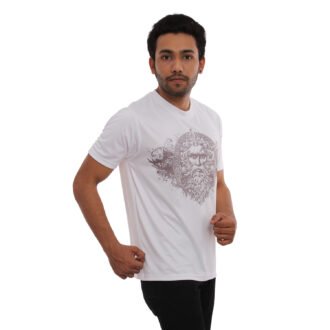 Casual Tshirt Design Printed White