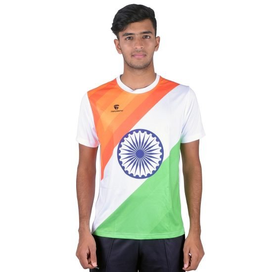 India Flag Printed Republic / Independence Day Jersey Men’s Tees