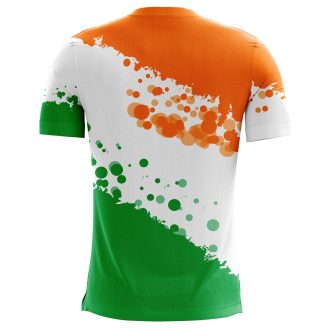 Indian Tricolor Full Printed Casual T-shirt