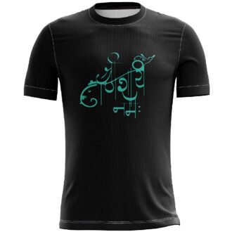 Ganesha's Black Dri-Fit Casual T-shirt