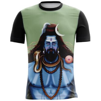 Shiva Full Printed Casual T-shirt