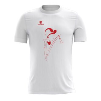 Krishna Polyester T-shirt White