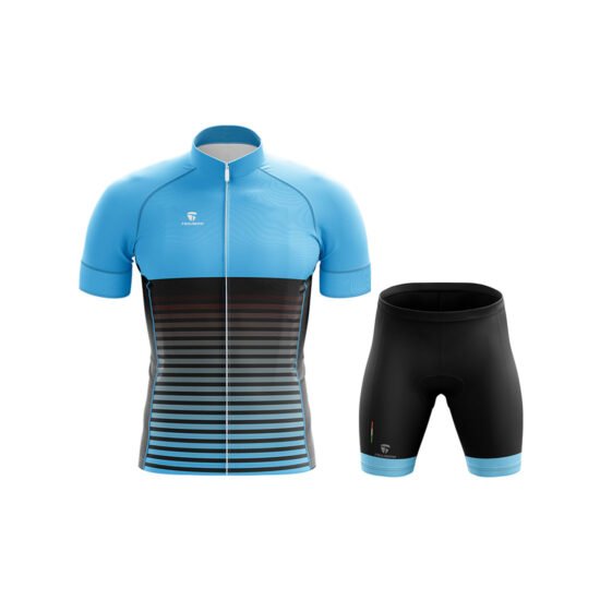 Personalized Cycling Jersey & Padded Shorts with Name Number